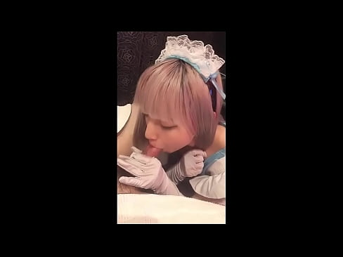 ❤️ Japanisches Idol [mayuka], französisches Dienstmädchenkostüm, Teil 1, Blowjob und Wichsen mit Lotion ❌ Fucking video bei uns de.watchhentai.ru ❌❤